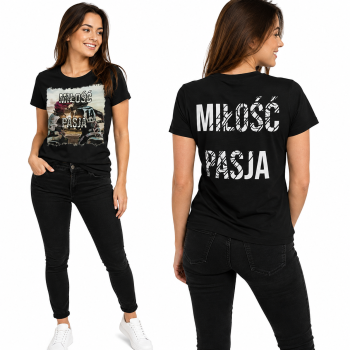KOSZULKA DAMSKA M8 MIŁOŚĆ I PASJA